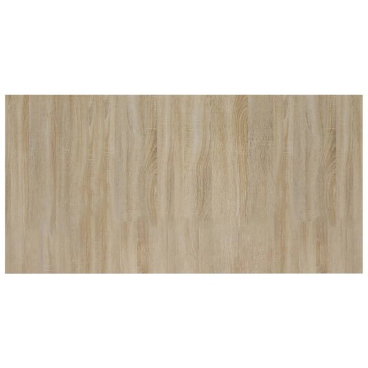 vidaXL Sengegavl sonoma eik 160x1,5x80 cm konstruert tre