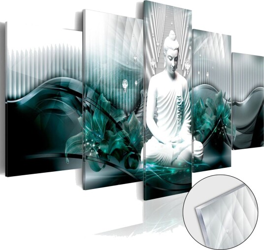 Bilde På Akryl Azure Meditation 100x50 Artgeist sp. z o. o.