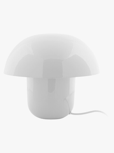 PresentTime Fat Mushroom Bordlampe White