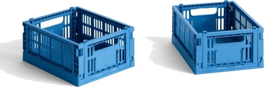 Hay Colour Crate Mini 13x17 cm 2 pakning Electric blue Hay Colour Crate Mini 13x17 cm 2 pakning Electric blue