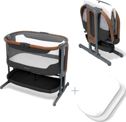 Maxi-Cosi Iora Pro Bedside Crib Elegance Graphite Maxi-Cosi Iora Pro Bedside Crib Elegance Graphite