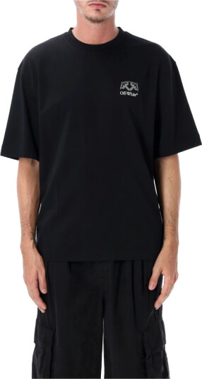 Off White Herre Topper Svart XL, Off White Herre Topper Svart XL,