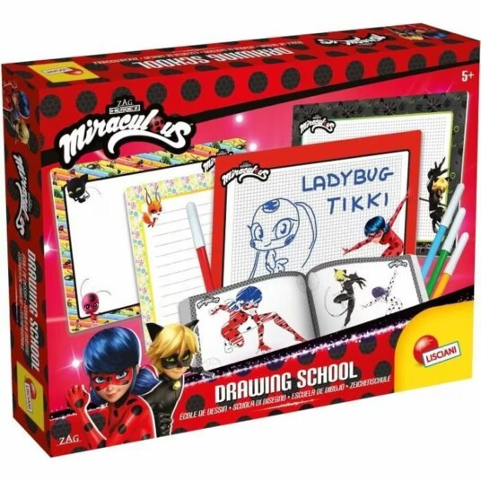 Fargeark Lisciani Giochi Miraculos LadyBug Flerfarget Fargeark Lisciani Giochi Miraculos LadyBug Flerfarget