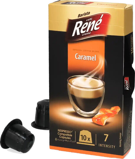 Café René | Karamell 10 kapsler til Nespresso®