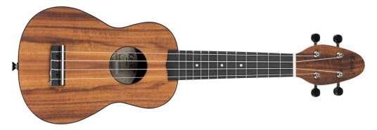 Ortega Guitars Ortega K3-Aca Keiki Soprano Ukulelepakke, Acacia
