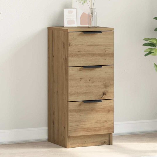 Skjenk artisan eik 30x30x70 cm konstruert tre