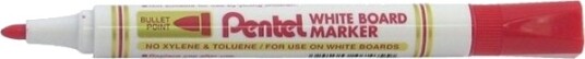 Pentel Mw85, 12 Stykker, Rød, Projektil Spiss, Rød, Hvit, Plastikk