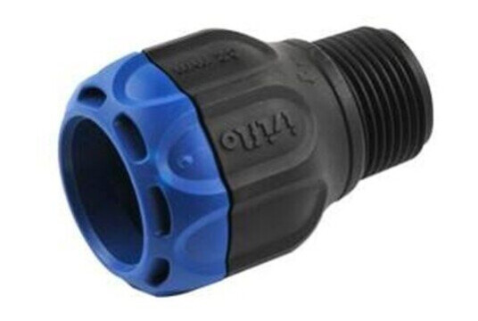 Isiflo Sprint 32 mm Overgang Med Nippel for PE-Rør - Kompositt PN16