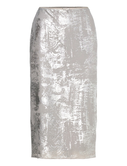 NOISY MAY Nmlucia Nw Mesh Midi Skirt Jrs Fwd - Grey - XS
