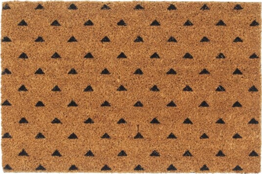 Dørmatte naturlig 40x60 cm tuftet kokosfiber 8721012225428
