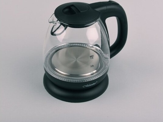 Feel-Maestro Mr-055-Black 1 L 1100 W Sort Glass Vannivåindikator