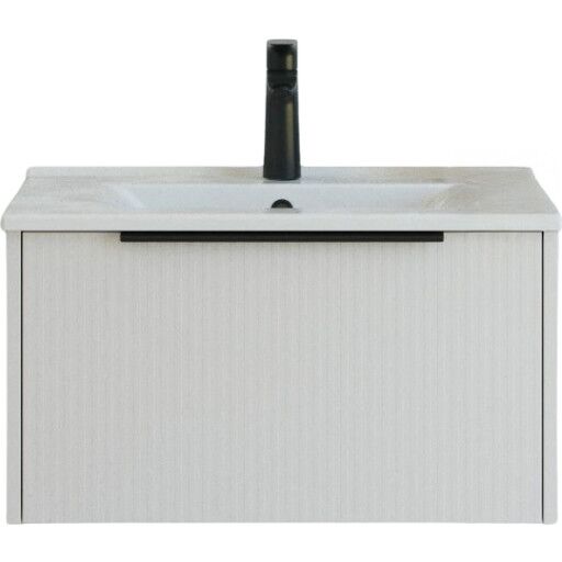 Dansani Mido+ Classic møbelpakke 61x44 cm stripete matt beige Dansani Mido+ Classic møbelpakke 61x44 cm stripete matt beige