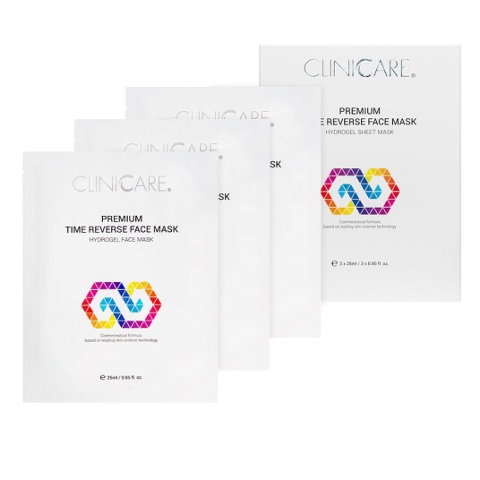 Cliniccare Premium Time Reverse Face Mask 3 x 25 ml Cliniccare Premium Time Reverse Face Mask 3 x 25 ml