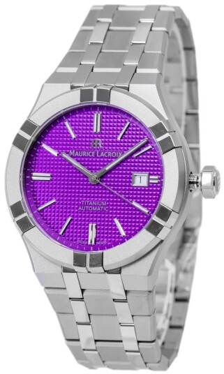 Maurice Lacroix Herreklokke AI6008 TT032 430 1 Aikon Lilla/Titan Ø42