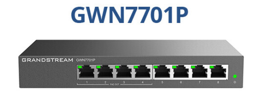 GRANDSTREAM Gwn7701p 8Xge POE 60W Switch GRANDSTREAM Gwn7701p 8Xge POE 60W Switch
