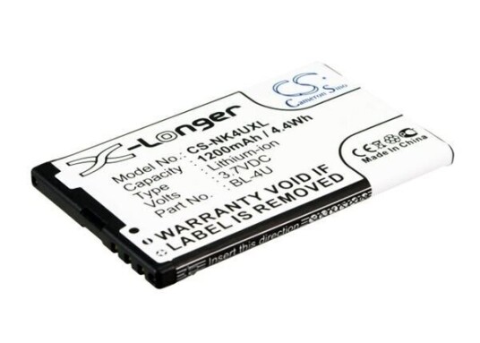 Texet TM-D305 batteri (1200 mAh 3.7 V)