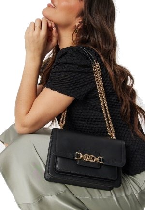 Michael Michael Kors Heather LG Shoulderbag Black One size Michael Michael Kors Heather LG Shoulderbag Black One size