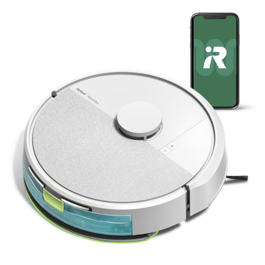Irobot Roomba 105 Combo Robotstøvsuger med Gulvmopp Hvit