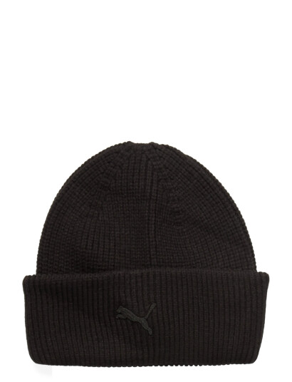 PUMA Wardrobe Ess Chunky Mid Crown Beanie Black PUMA Wardrobe Ess Chunky Mid Crown Beanie Black