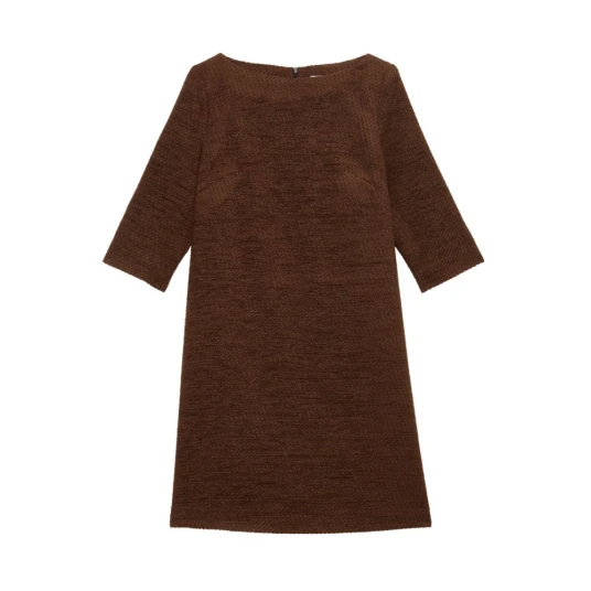 Ines de la Fressange Paris Dame Kjoler Brun L,