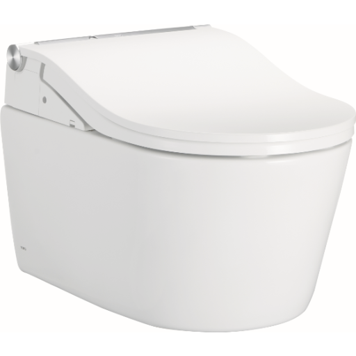 Toto Washlet RW Dusjtoalett, Uten Skyllekant, Rengjøringsvennlig, Hvit
