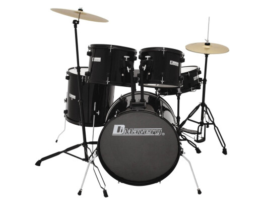 Dimavery Ds-200 Drum-Set. Svart