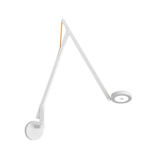 Rotaliana String W2 Vegglampe w/Hull DTW Matt Hvit/Orange