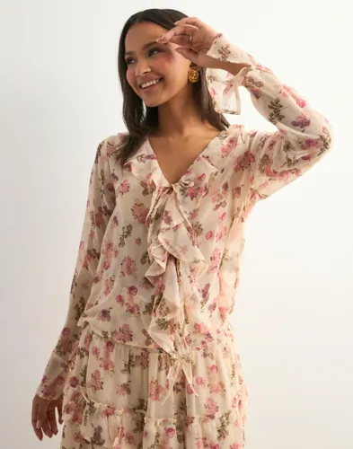 Neo Noir   Multi/Mønstrete   Anika Marigold Print Blouse