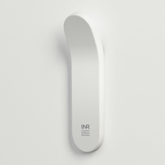 INR Iconic Nordic Rooms Bow Håndkleknagg Svart/hvit/krom Hvit Matt