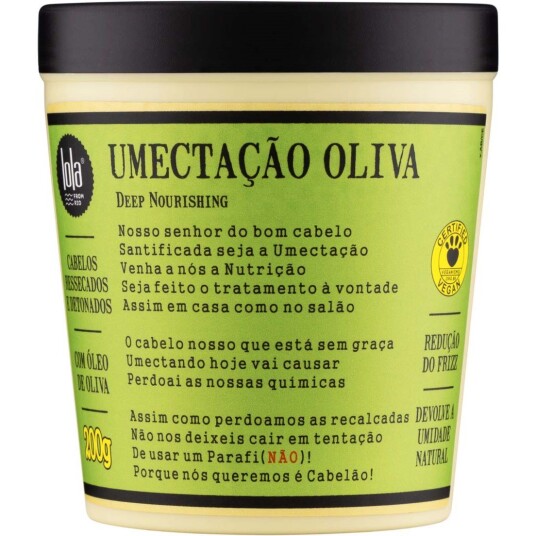 LOLA From Rio UMECTAÇÃO Olive Mask 200g