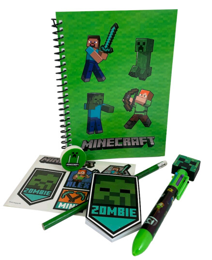 Kids Licensing Minecraft writing/drawing set 0616061-237963-529 Kids Licensing Minecraft writing/drawing set 0616061-237963-529