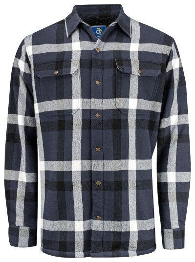 Projob 5213 Flanellskjorte Foret Navy blue XXL