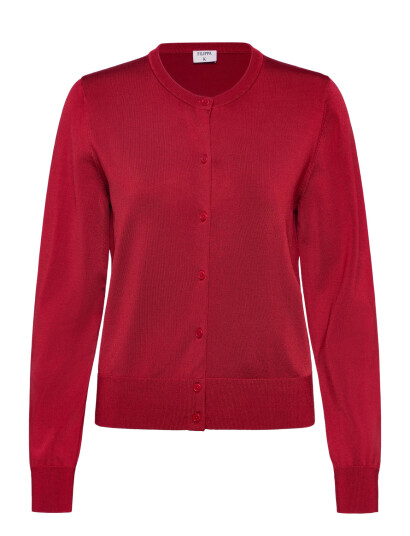 Filippa K Glossy Knit Cardigan Red S