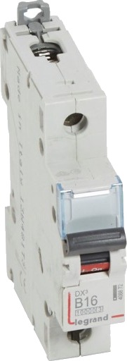 Legrand 10 stk DX³ MCB automatsikring B16 1P 1M 10/16kA