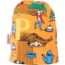 Pippi Långstrump Pippi trombonehatt oransje 48/50 cm