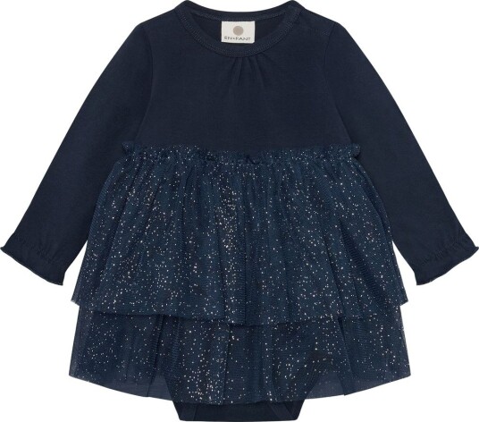 En Fant Dress Tulle   Navy   68