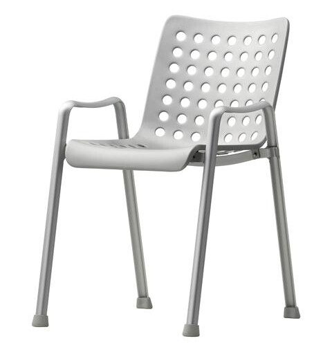 Vitra Landi Utendørs Stol Matt Aluminium Vitra Landi Utendørs Stol Matt Aluminium