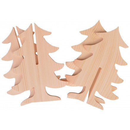 Infinity Hearts Nisse Juletræ Træ 12cm 4 stk Infinity Hearts Nisse Juletræ Træ 12cm 4 stk