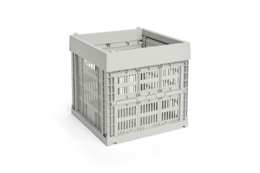 Hay Colour Crate Cube Oppbevaring Grey Hay Colour Crate Cube Oppbevaring Grey