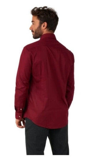 Boland Traciks Vinrød Skjorte OSSM-1020-4XL Boland Traciks Vinrød Skjorte OSSM-1020-4XL