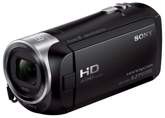 Sony Handycam HDR-CX405 videokamera (sort)