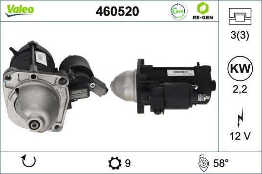 Starter VALEO 460520