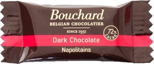 Chokolade Bouchard Mørk 5G Flowpakket 1Kg Chokolade Bouchard Mørk 5G Flowpakket 1Kg