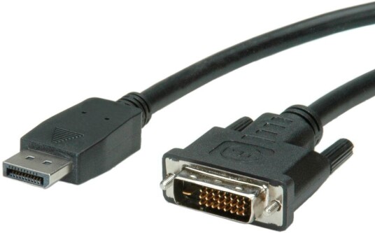 VALUE DisplayPort Cable, DP - DVI (24 + 1), M/M, 1.5m VALUE DisplayPort Cable, DP - DVI (24 + 1), M/M, 1.5m