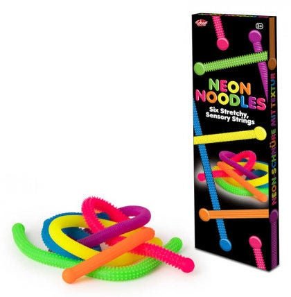 Neon Rainbow Fidget Nudler 6 pack