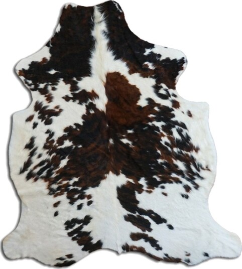 Kuskinn   Tricolor Exotic N012 Størrelse: 214 x 192 cm