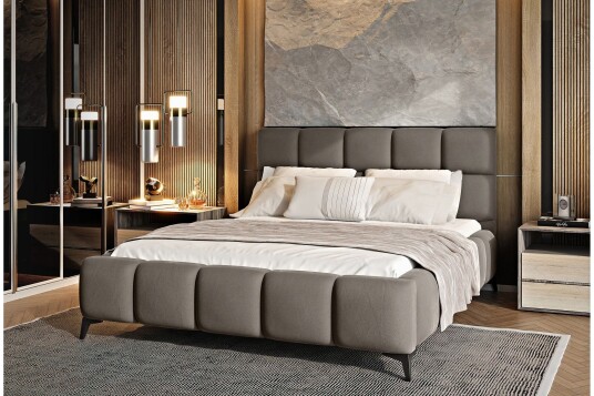 Kamble Sengeramme med Oppbevaring 180x200 cm Beige