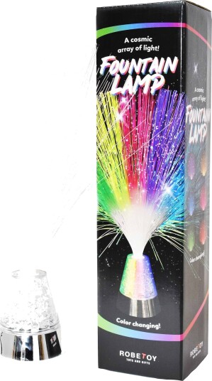 Robetoy Fiberoptisk Lampe Regnbue Robetoy Fiberoptisk Lampe Regnbue