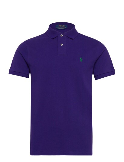 Polo Ralph Lauren The Iconic Mesh Polo Shirt Purple M Polo Ralph Lauren The Iconic Mesh Polo Shirt Purple M