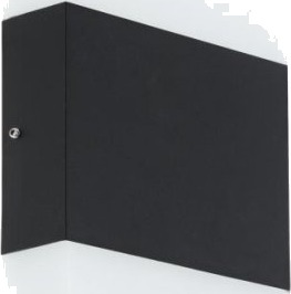 Eglo Linosa Utendørs Vegglampe 125X215 2X250 Lm Ip54 Sort Eglo Linosa Utendørs Vegglampe 125X215 2X250 Lm Ip54 Sort